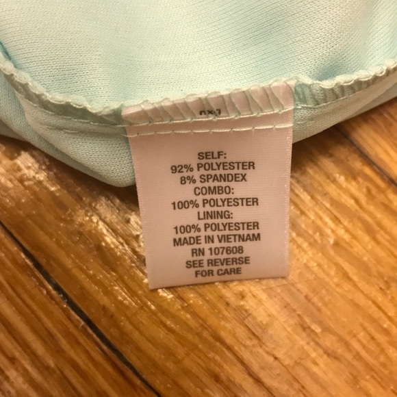 Madison Leigh lace Jacket dress turq/multi,NWT - Picture 7 of 8